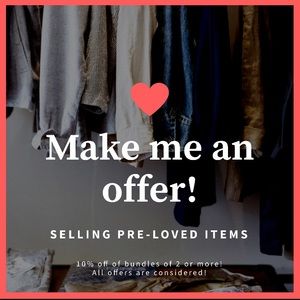 All reasonable offers are considered!!!